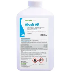 Saraya Alsoft VB Händedesinfektion 1 L für Saraya GUD-1000 und HDI9000 Spender, VAH gelistet