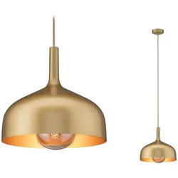 Paulmann 77066 Pendelleuchte Embla II E27 Gold Metall/Metall