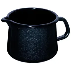 Riess Schnabeltopf Ø12cm 1,21L Black Magic Emaille