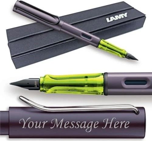 LAMY AL-star Patronenfüller black purple M (mittel)