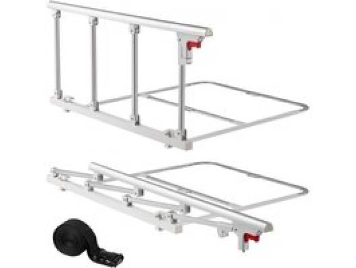 VEVOR Opvouwbare bedhek voor senioren, 97 cm bedhek met bevestigingsband, valbeveiliging, randbeveiliging, seniorenbedhek, geschikt voor kingsize, queensize, tweepersoonsbedden en eenpersoonsbedden