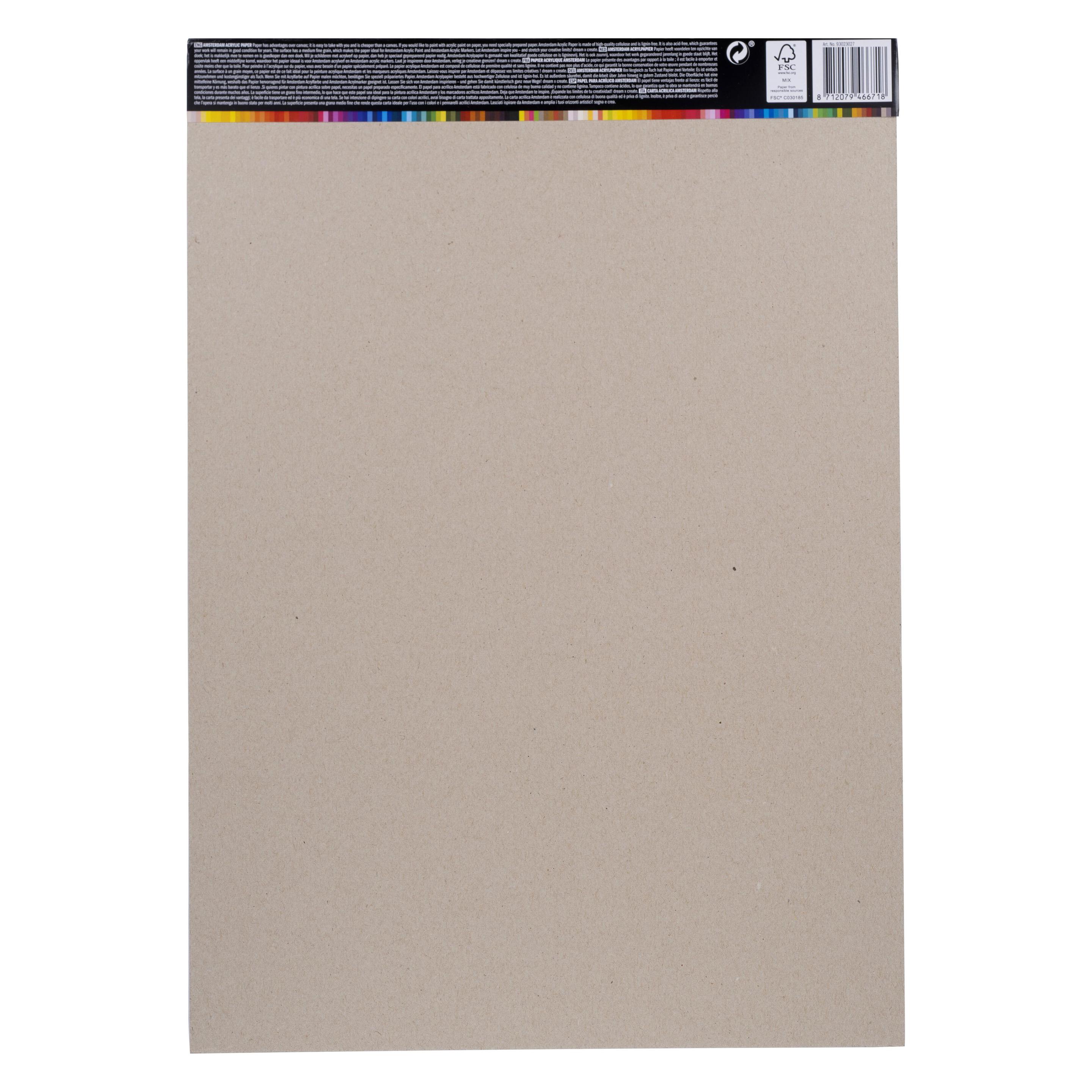 Amsterdam Acrylpapier A3, 350 g/m², 20 Bögen (A3) (93023027)