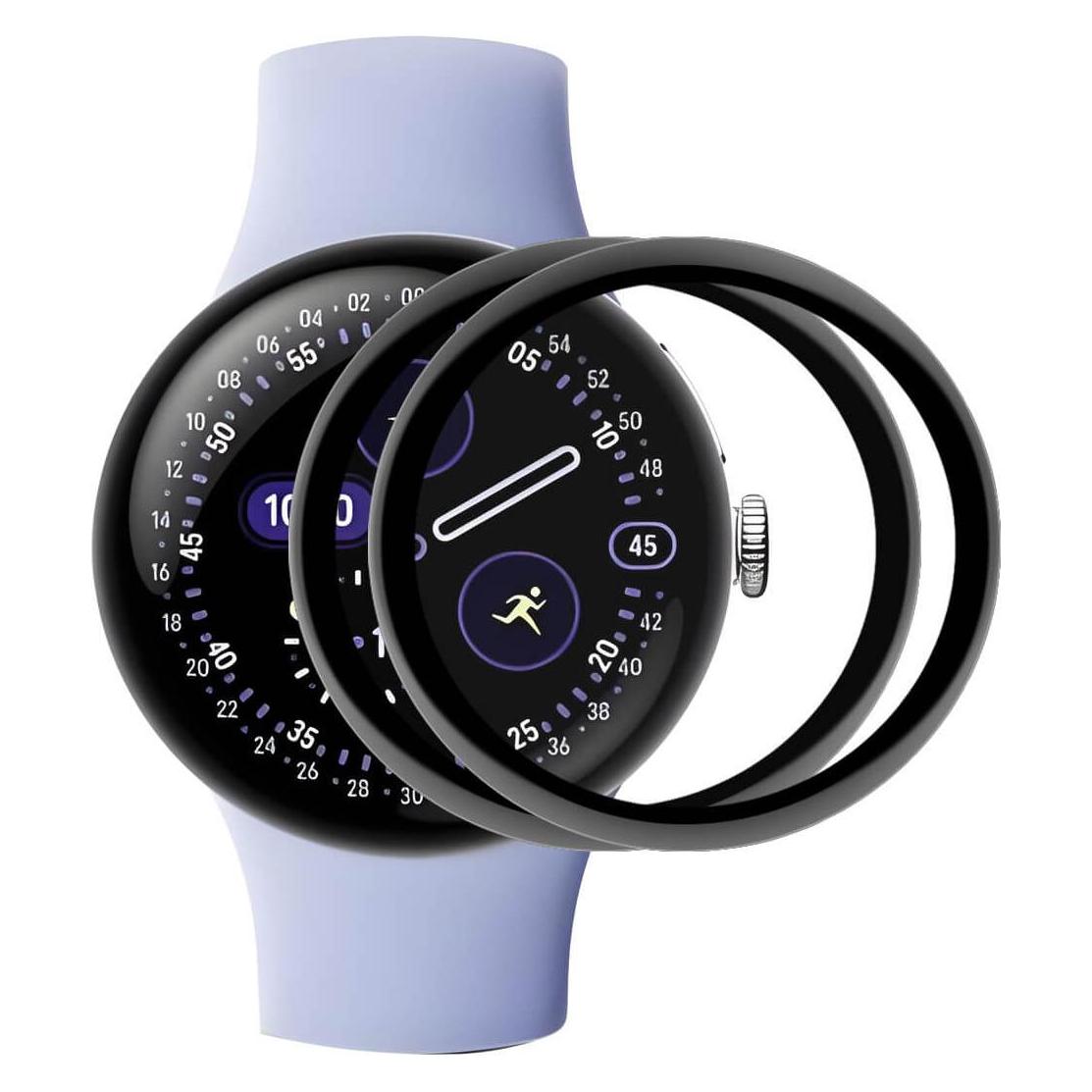 Cover-Discount Google Pixel Watch 4 - 41mm - 2Stk. Display Schutzfolie PET (68561545)
