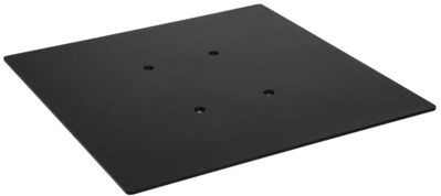 Decotruss Quad Base Plate 500 BK Schwarz