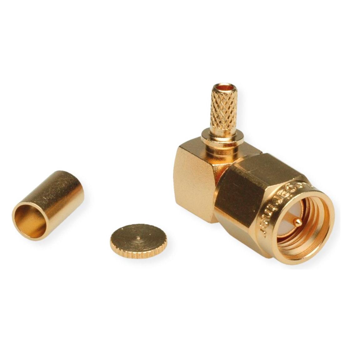 Telegärtner SMA-Winkelstecker cr AU G8 RD-316 J01150A0071Z (J01150A0071Z)