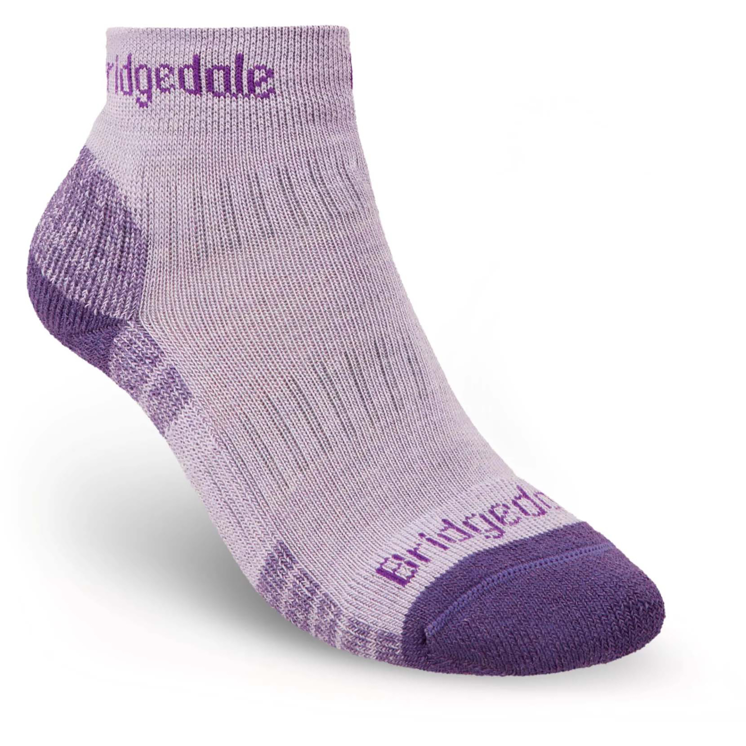 Bridgedale Lightweight Merino Performance Damen Wandersocken lila Größe 40 Trekking Hautfreundlich Merinowolle