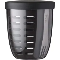MEPAL Speisebehälter Fruitpot Ellipse, nordic black, 0,6 l