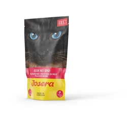 Josera Filet 70g Katzennassfutter Sparpaket 32 x 70 Gramm Huhn mit Rind