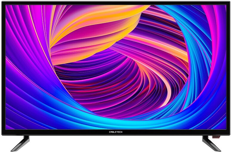 TV D-LED 32" HD DVB-T2/T/C H.265 HEVC (Preto) - CABLETECH