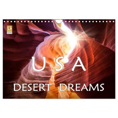 USA Desert Dreams (Wandkalender 2027 DIN A4 quer), CALVENDO Monatskalender