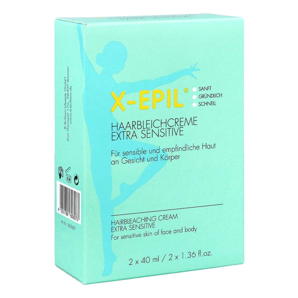 B Brilliant Lifestyle GmbH X-epil Haarbleichcreme 01528507