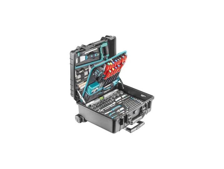 Technocraft Werkzeugkoffer PRO Trolley 213-teilig
