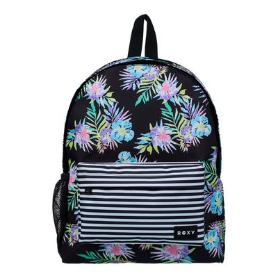Tagesrucksack ROXY "Sugar Baby Bottle", Damen, bunt (anthrazit aquarella active rg), Polyester, Rucksäcke