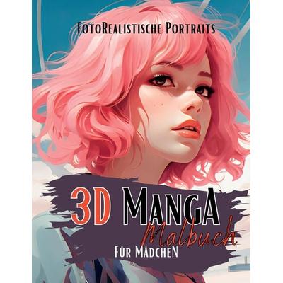 Manga Malbuch für Mädchen, Taschenbuch von Lucy´s Manga Malbücher, Tredition, 978-3-347-97578-1