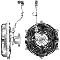 Kupplung Kühlerlüfter MAHLE CFC 213 000P