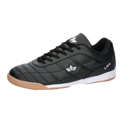 Hallenschuh LICO "Sportschuh Rockfield", Herren, Gr. 36, schwarz, Synthetik, Schuhe Hallenschuh