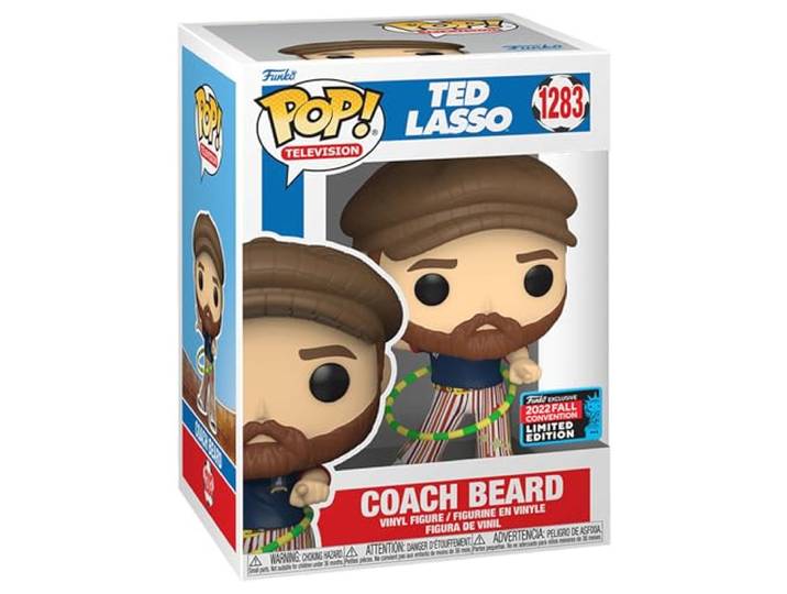 Funko POP! TV: Ted Lasso Coach Beard Vinyl Figuur 2022 Herfstconventie Exclusief