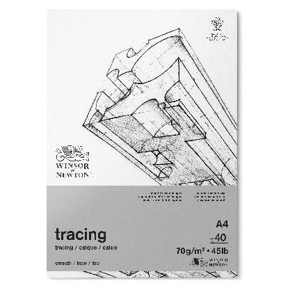 Winsor & Newton Tracing / transparent paper 70g A4 40 sider (70 g/m²) (6674001)