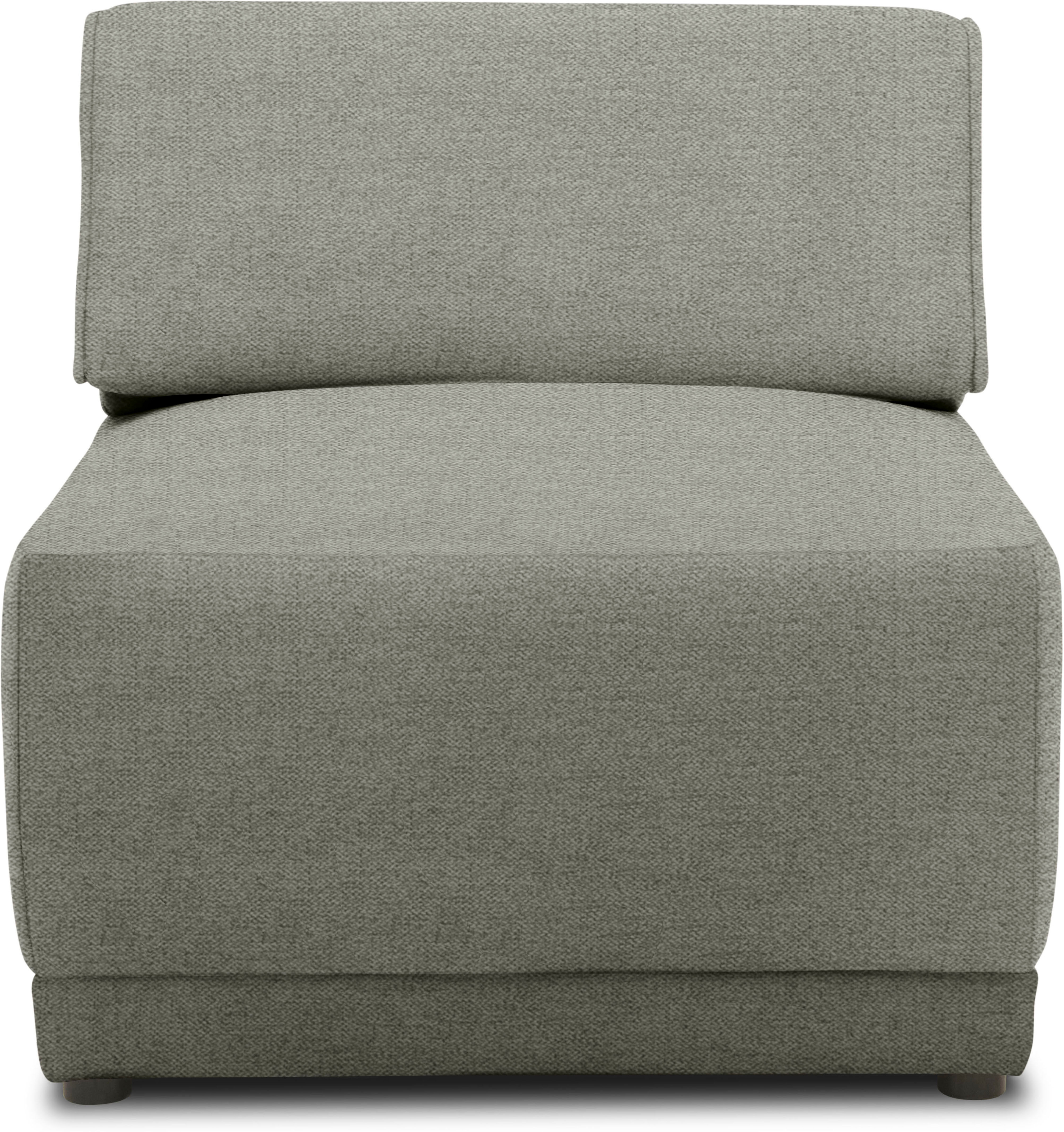 Sofaelement DOMO COLLECTION "800007", grau (steel), B:78cm H:77cm T:100cm, 100% Polyester, Polsterelemente, Sofaelement, Rückenkissen aufstellbar, unendlich erweiterbar steel Feinstruktur, Mit Rückenkissen