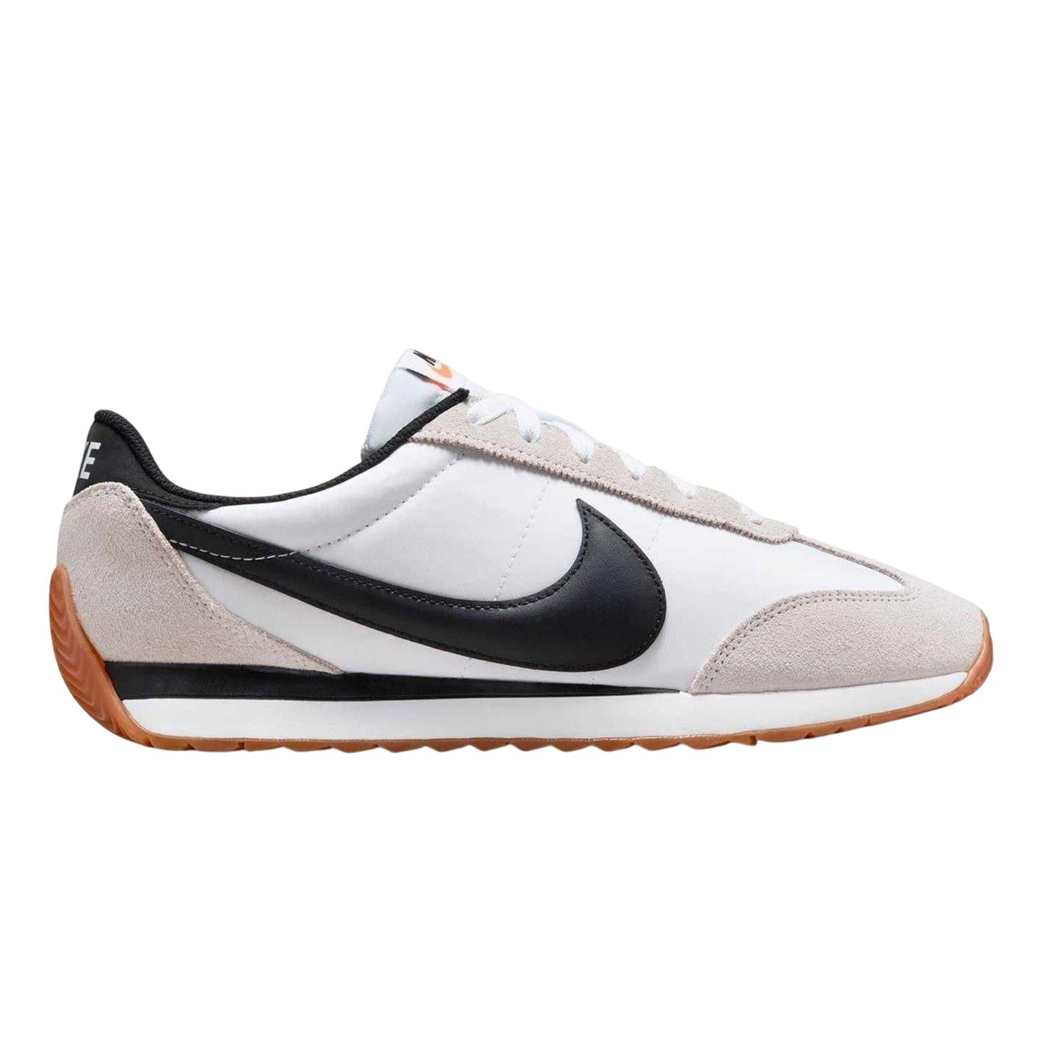 Nike - Retro Sneaker für Herren, Leder (Weiß/Schwarz)