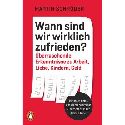 Wann sind wir wirklich zufrieden?, Taschenbuch von Martin Schröder, Penguin