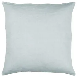 IB Laursen Leinen-Kissenbezug 50x50 cm einfarbig, 50 x 50 cm, hellblau