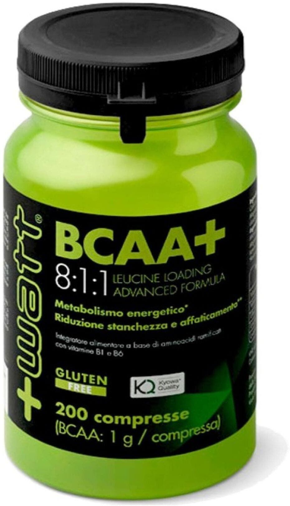 +WATT Bcaa+ 8:1:1 200 Compresse 