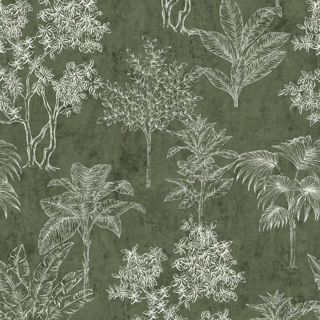 Galerie Home Zen 1000cm x 53cm Wallpaper Roll Green 30,480.02cm L