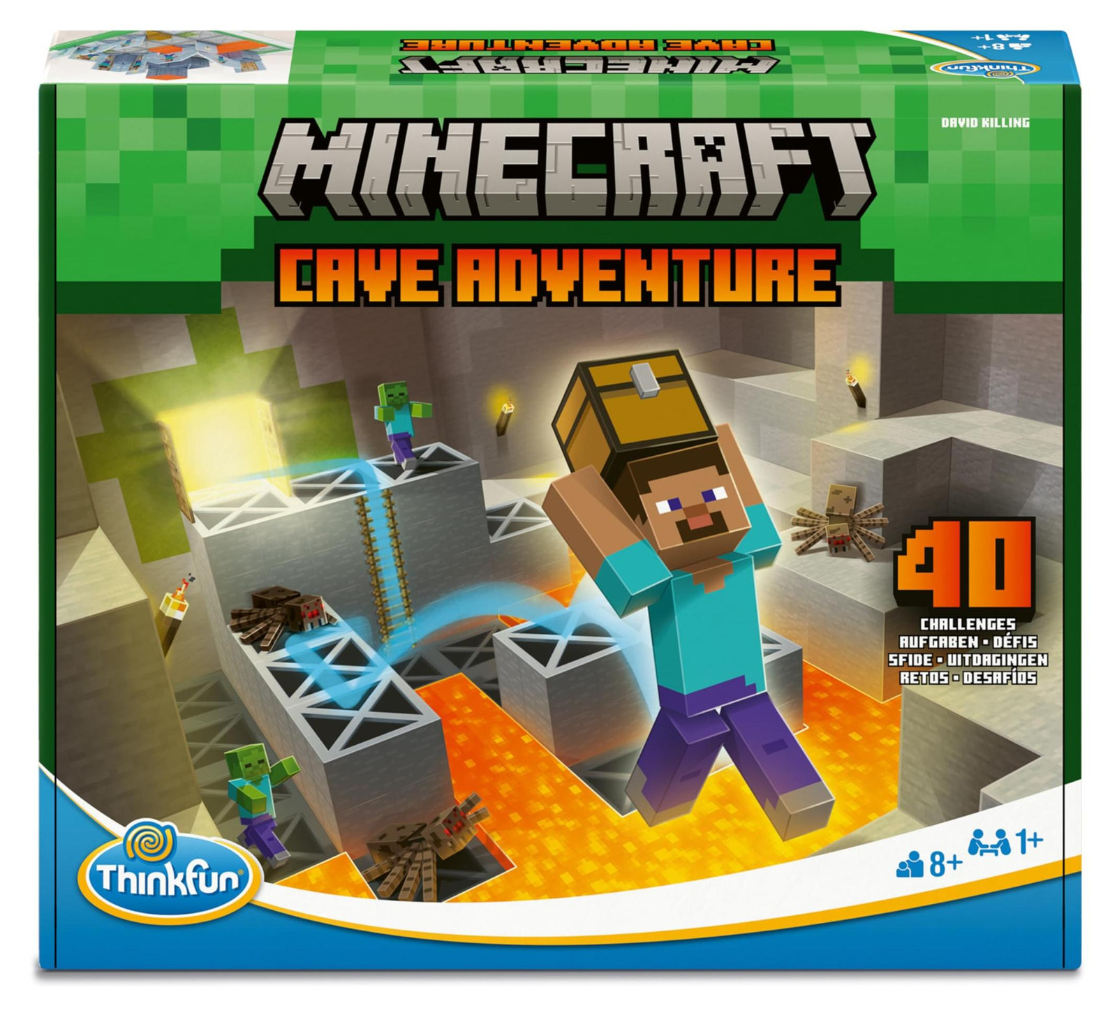 Ravensburger Minecraft: Avontuur in de Grotten spel