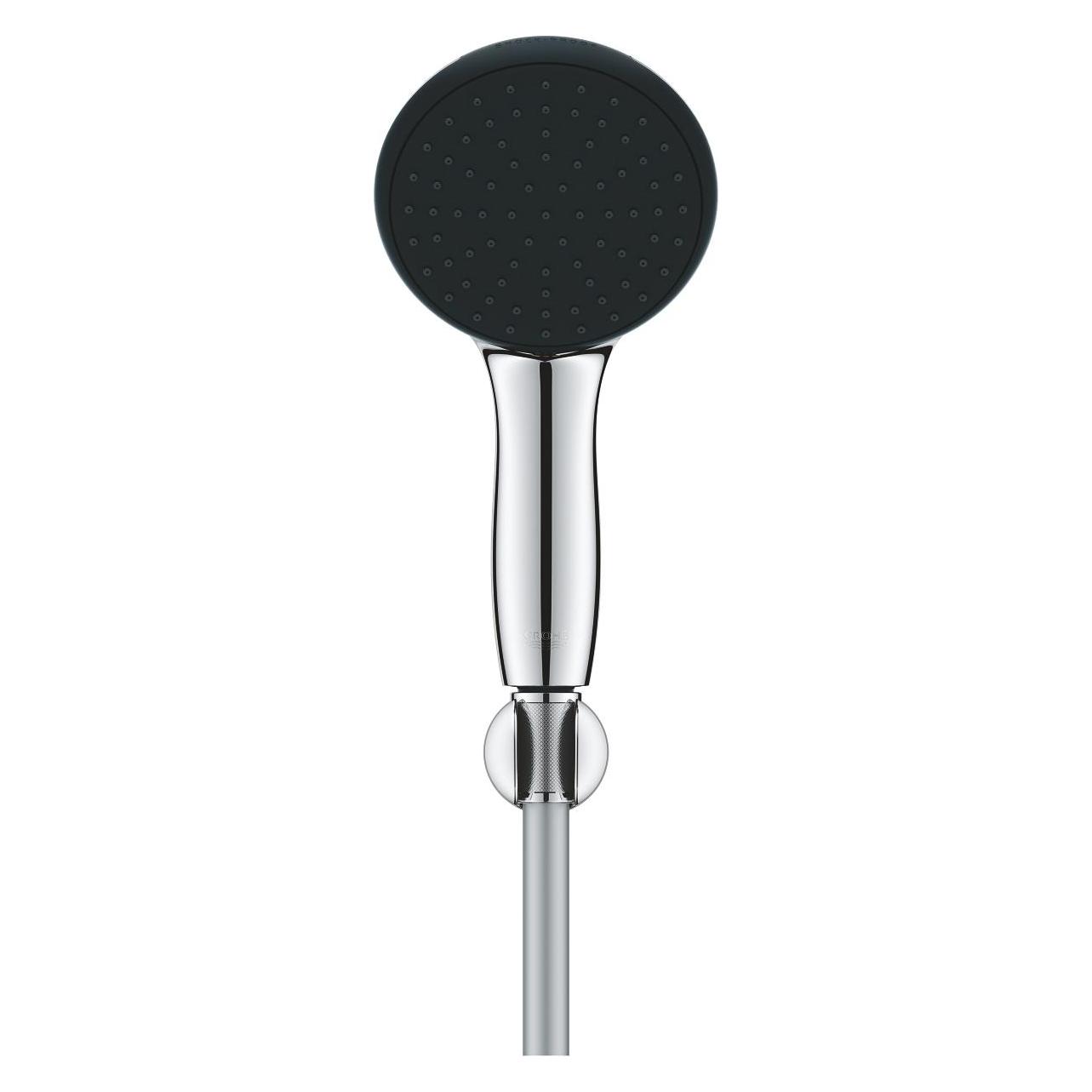 Grohe Vitalio Star 110 Duschset mit 1-Funktions-Griff + 1,75 cm Schlauch + Wandhalterung (1 Strahlart) (27945001)