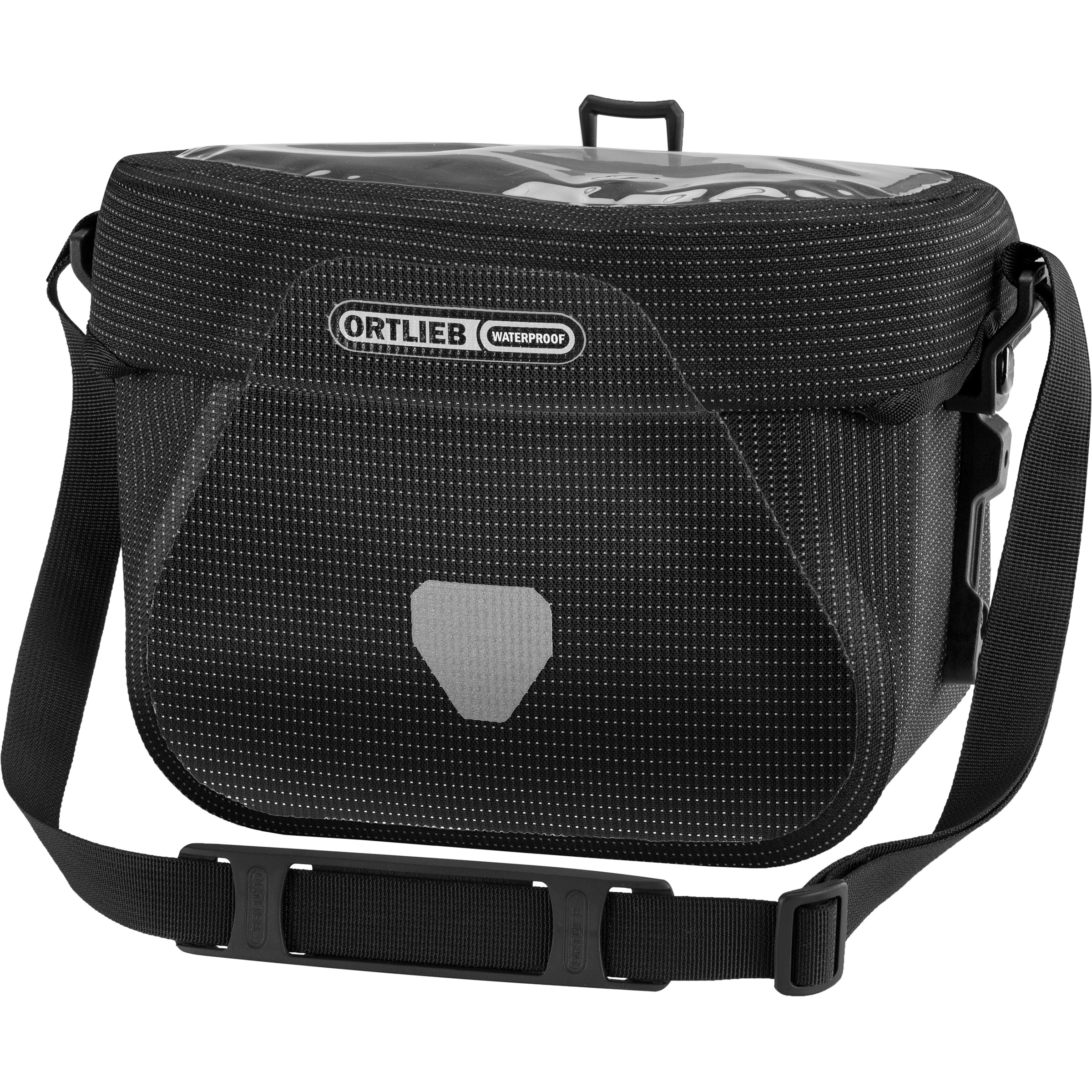 Ortlieb Ultimate Six High-Vis Fahrradtaschen schwarz Größe 6.5L Bikepacking