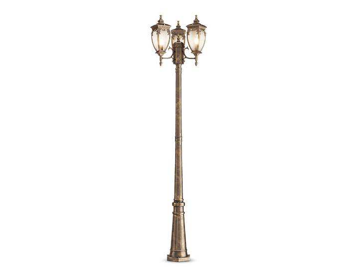 Borne lumineuse Fleur Ø 53cm Noir/Noir