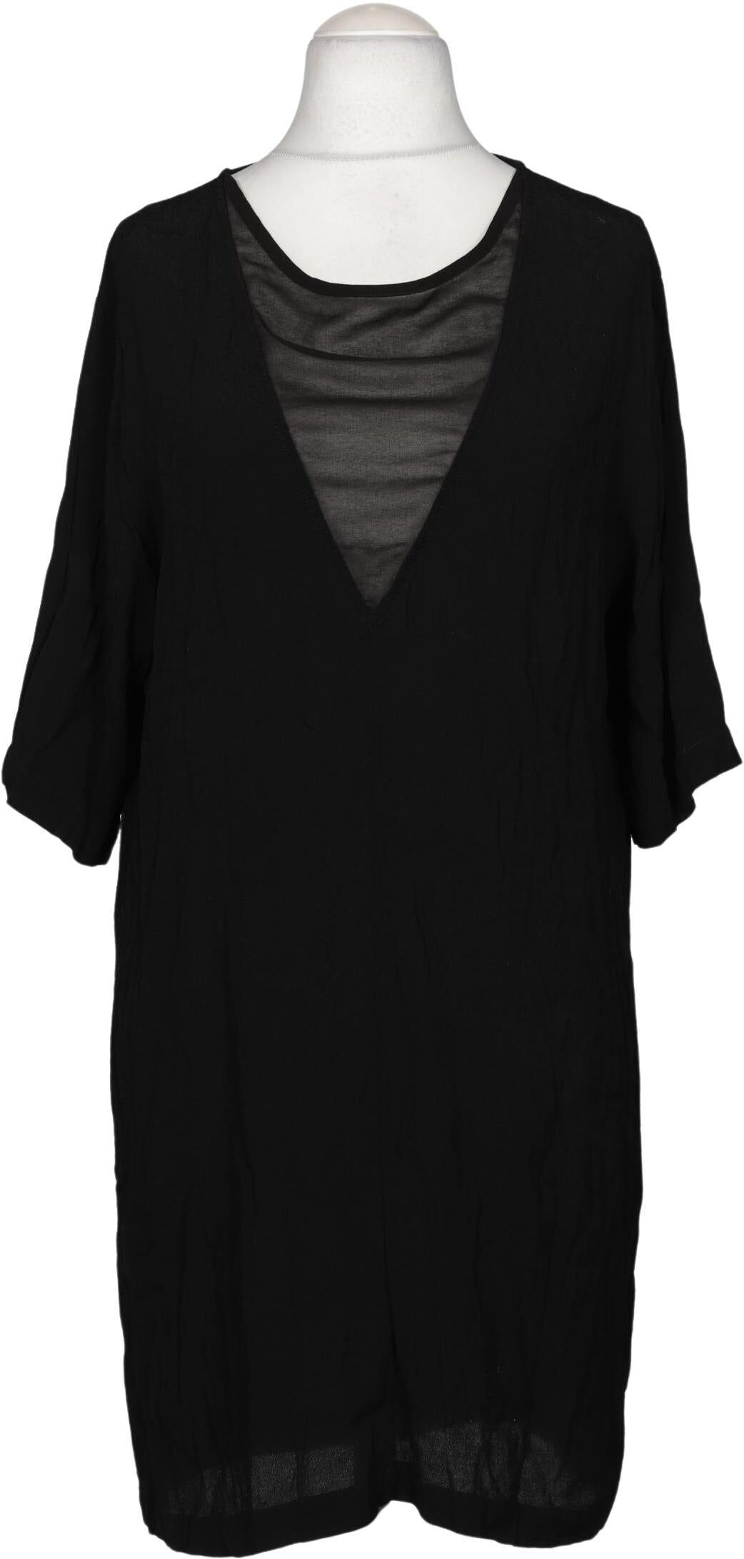 Custommade Damen Kleid, Schwarz, Gr. EU 38, Viskose - Second Hand