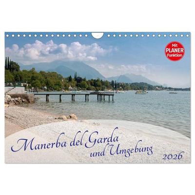 Gardasee - Manerba del Garda (Wandkalender 2026 DIN A4 quer), CALVENDO Monatskalender