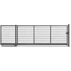 dz Schiebetor V-Star-F60 - 3500 x 1400  Max 8/6/8 Schiebetor Handbetrieb 7016