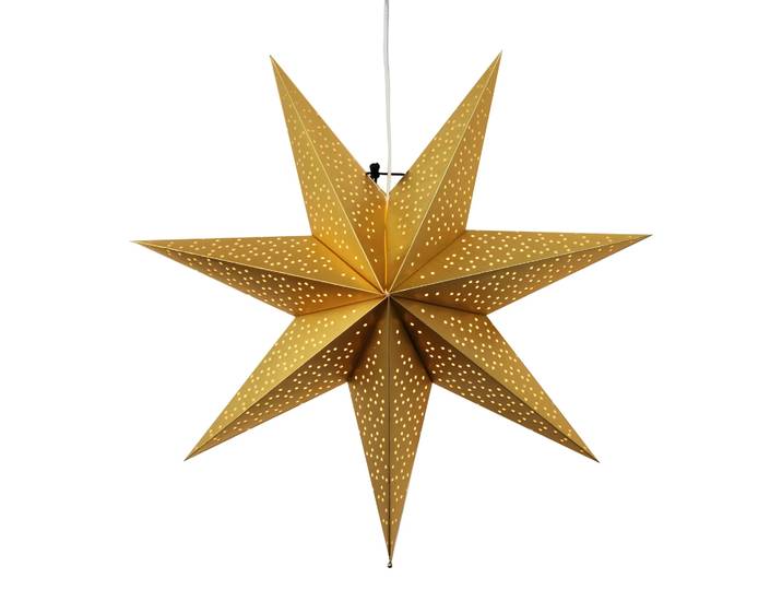 Star Trading Etoile de l avent Dot 54 cm Doré'