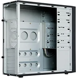 Chieftec Cq-01b-U3 (ATX), PC Gehäuse, Schwarz