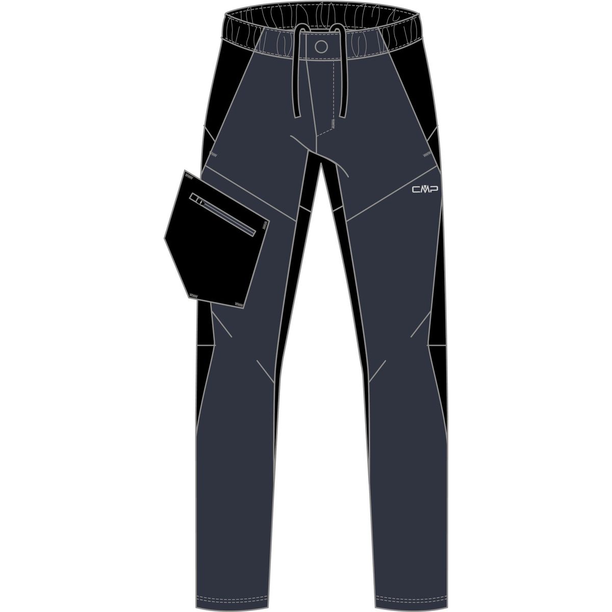 CMP MAN Long Pant antracite (U423) 56 33T6627-U423-56