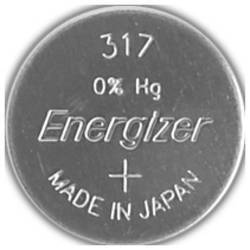 Energizer Knopfzelle 317 1.55 V 1 St. 11.5 mAh Silberoxid E301537004