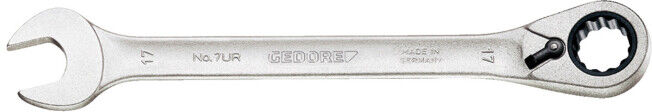 Clé mixte à cliquet 7 UR 11 commutable 11mm L.164mm angle de travail 7degr. GEDO ; Gedore (2297280)