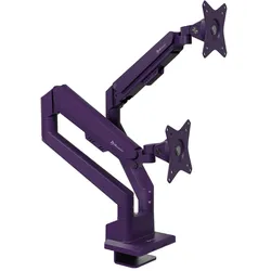 Arozzi TIS Alzare Neo Duo Gas lila (Tisch, 32", 9 kg), Monitor Halterung, Violett