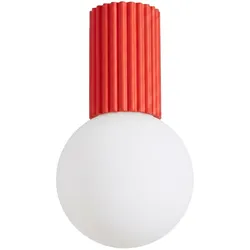 Sollux SL.2395 Deckenleuchte HALO rot IP44