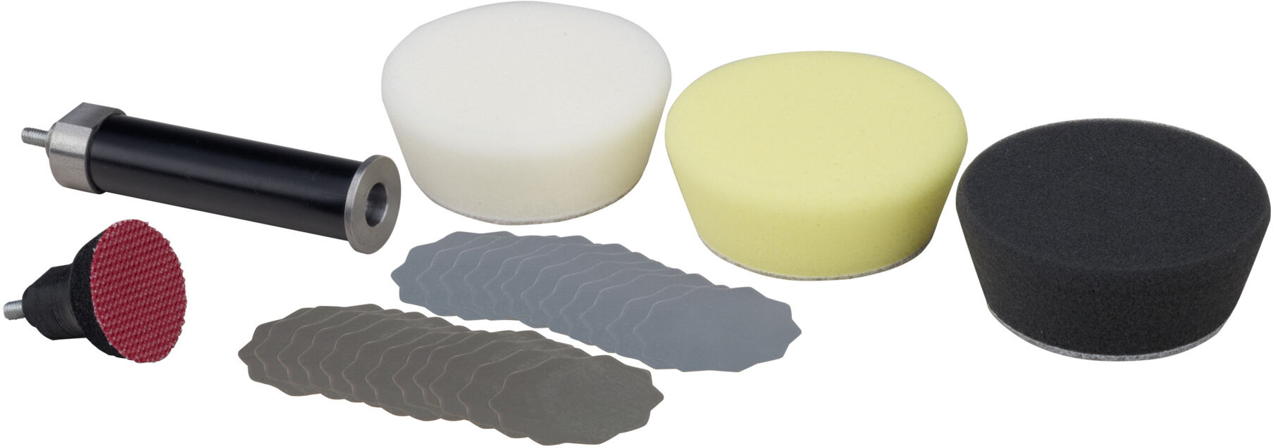 Proxxon Profi-Schleif- und Polierset mit Schleifteller Ø 30 mm und 80 mm Verlängerung (29070)