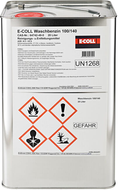 E-COLL Essence de nettoyage 20L bidon (4317784527491)