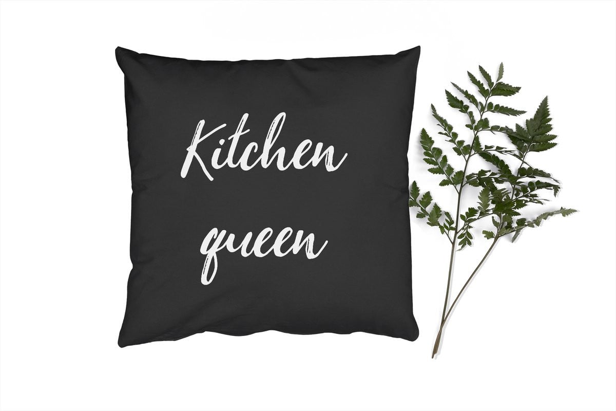 PillowMonkey Sierenkussen met Quotes voor Volwassenen, 50 x 50 cm