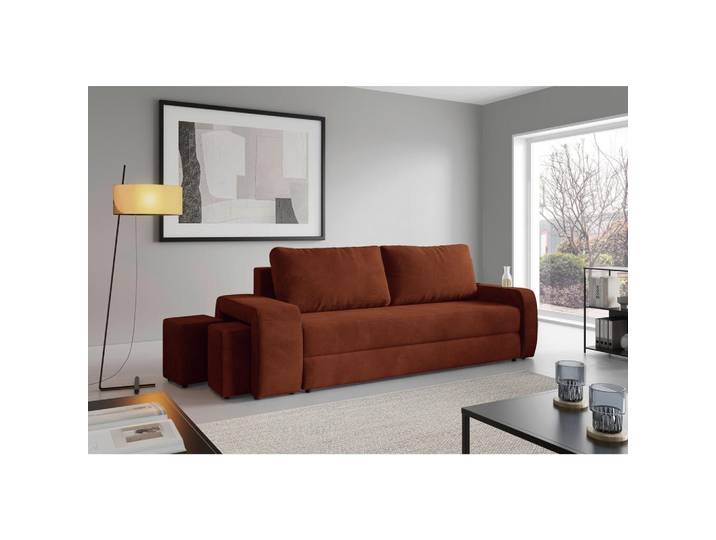 Schlafsofa Ines Rostfarben B: 258cm