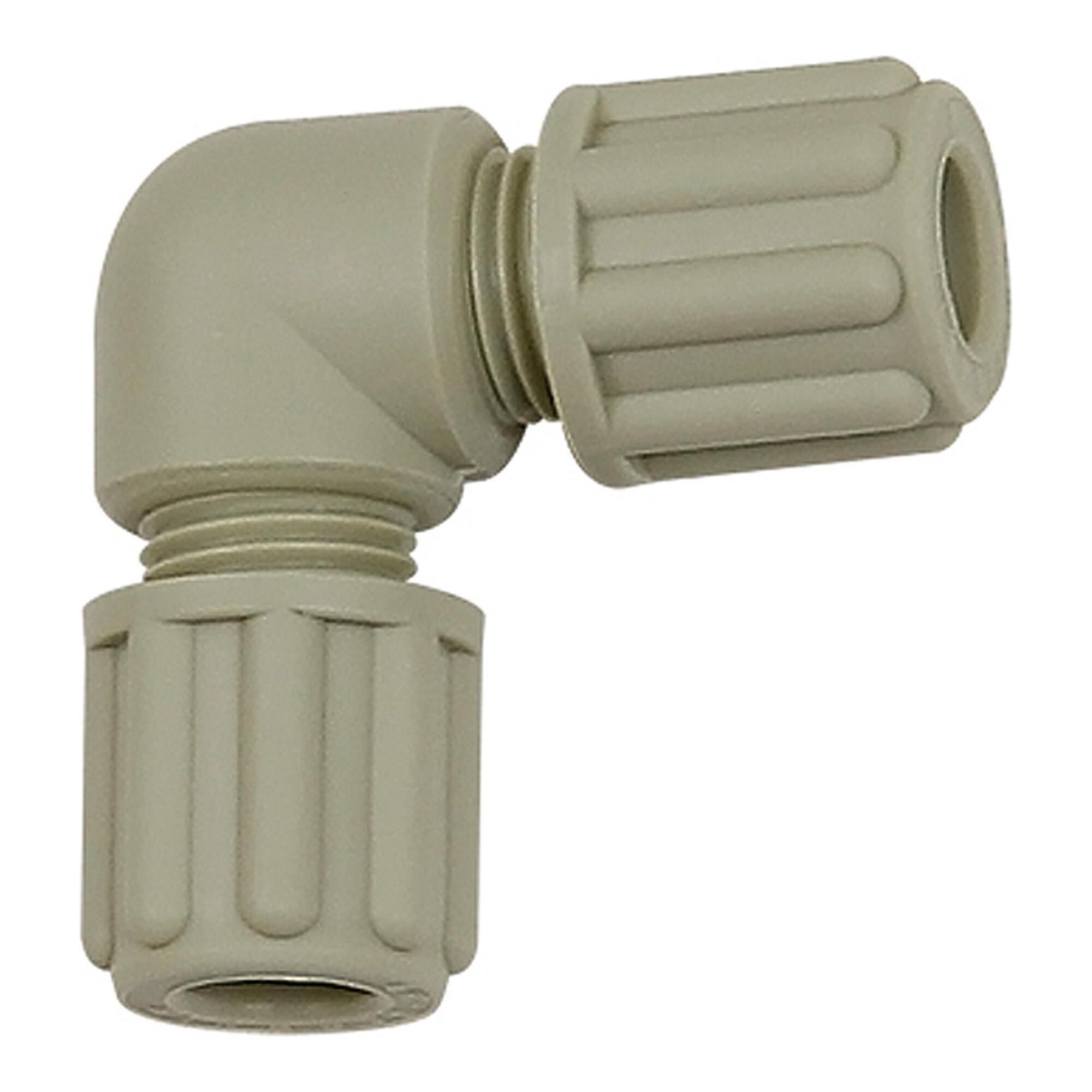 Riegler Winkel-Schlauchverbindung, für Schlauch 4/6 mm, PP (140.11-PP)