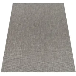 KADIMA DESIGN Teppich Kurzflor Unifarben Wohnzimmer schmutzabweisend Hellgrau Rechteckig 60x100 | 100% Polypropylen, Rücken aus Polypropylen | pflegeleicht