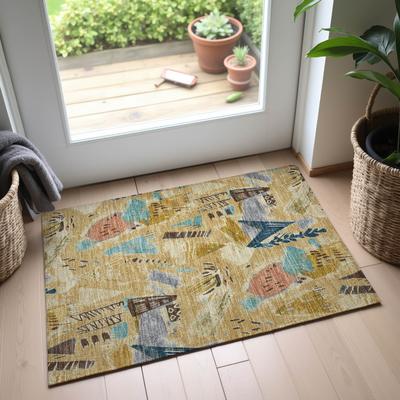 Addison Rugs Premium Washable Super Soft Abstract Fragments Mayfield Rug