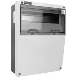 Leergehäuse für Stromverteiler Kunststoff Elektrogehäuse IP65 325x246 12 Module ohne Öffnungen Doktorvolt DV-6500